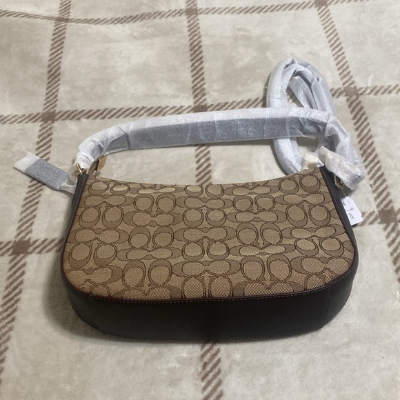 NWT Coach Signature Chelsea Khaki Brown - Picture 2 of 7